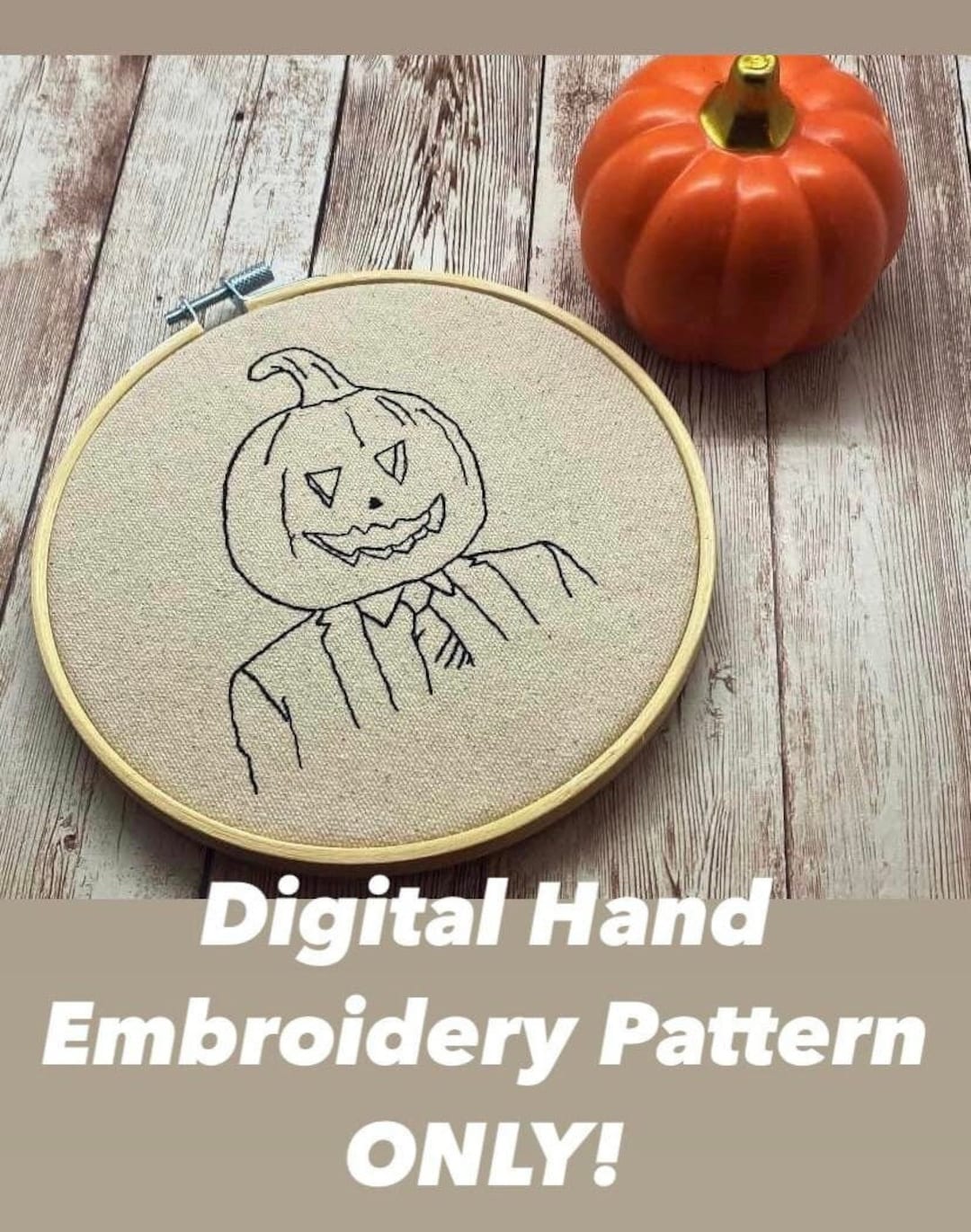 The Office, Office Inspired Embroidery Pattern, Embroidery Pattern, Pumpkin Head Dwight, the