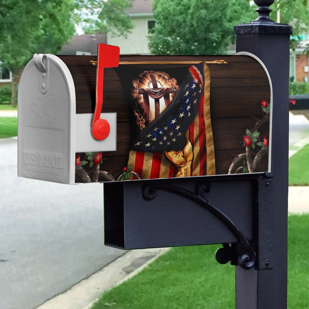 Jesus Christian Mailbox Cover Best Seller Unique Design Etsy