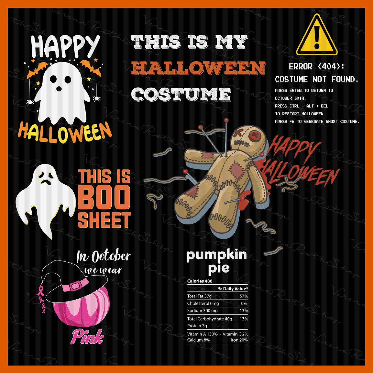 Halloween Svg Bundle Vintage Halloween svg Happy Halloween | Etsy