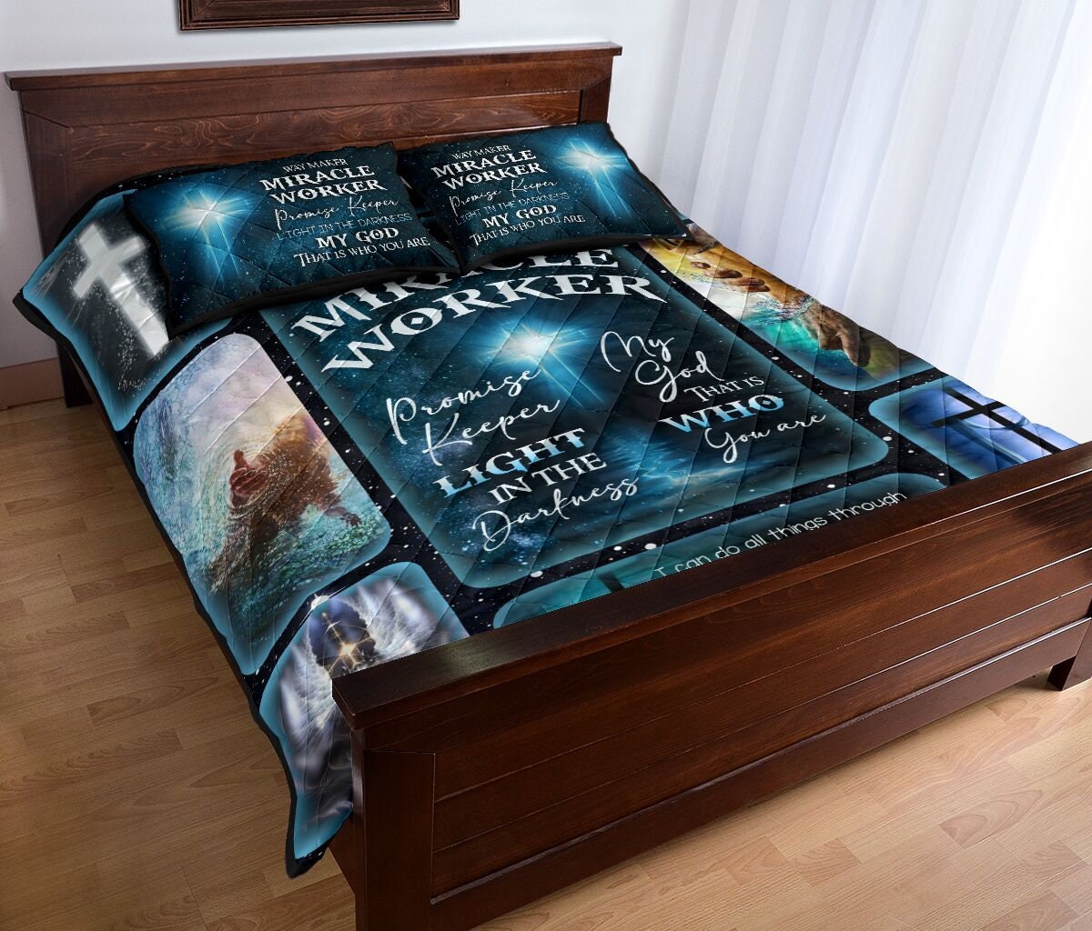 God Quilt Bed Set Queen Bedspread For Teenagers Soft Etsy