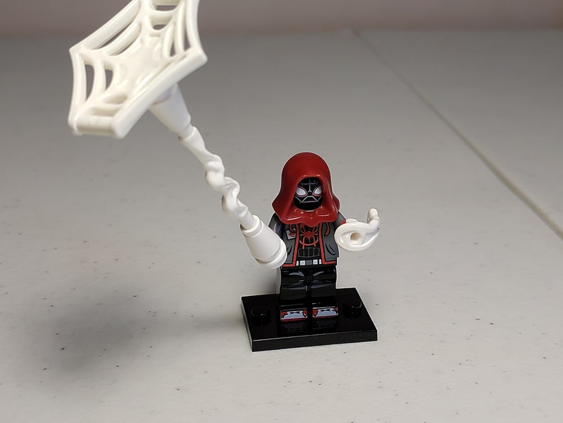Miles Morales Set of 10 Minifigure Spider-Man Noir Into the | Etsy