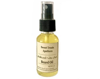 Teakwood & Tea Tree Beard Oil - 1 oz