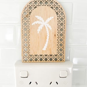 Palm Tree Arch Wall Art | 60 x 90cm main image 1