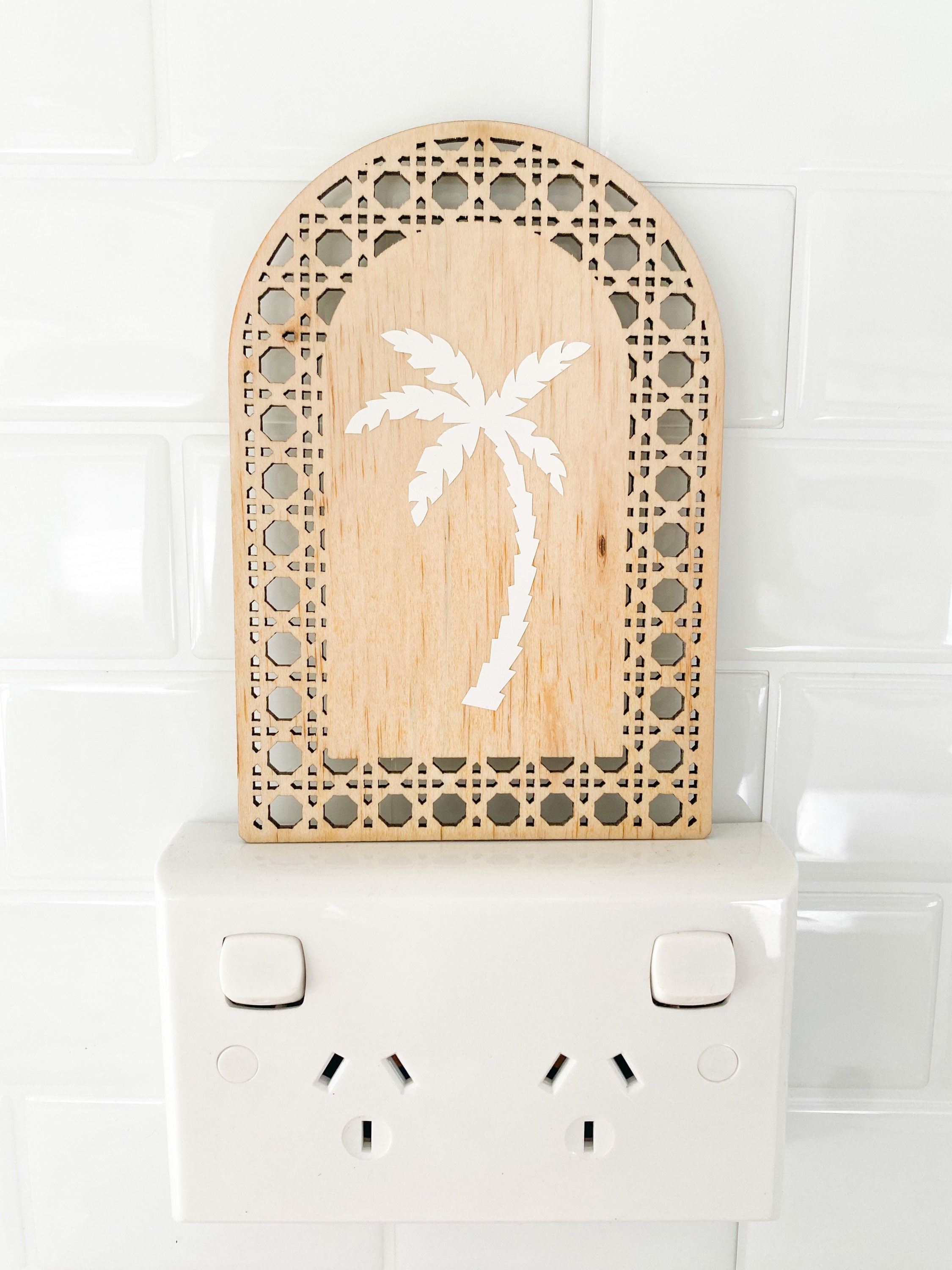 Palm Tree Arch Wall Art | 60 x 90cm