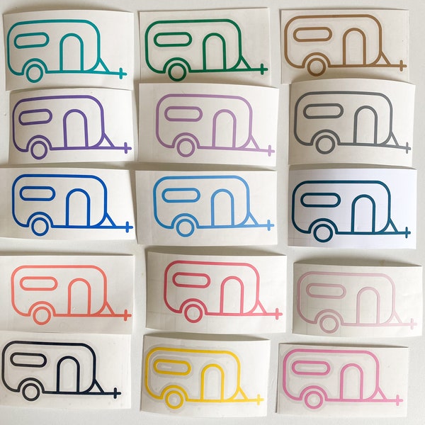Caravan Stickers Etsy Australia