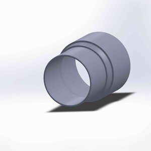 199 no. STL Model Files of Pipe Reducer Couplers Female to Male Connectors for Workshop Extract