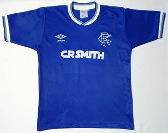 rangers 1988 retro football shirt