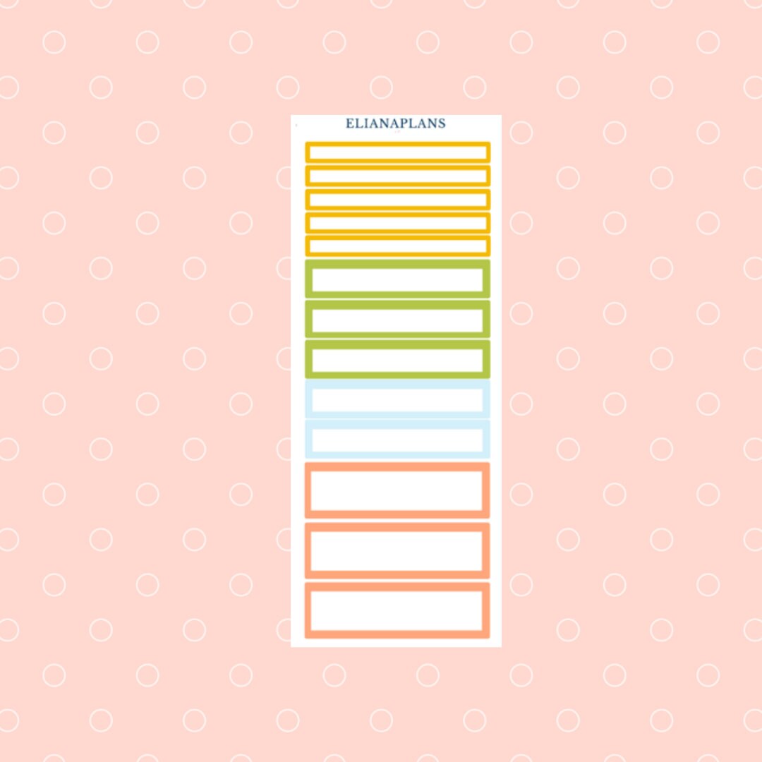 Daily Duo Hour Labels - MK-23