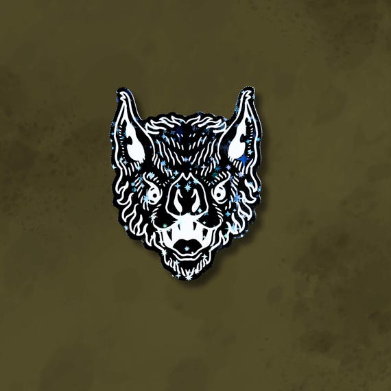 Bat, Vampire Sticker