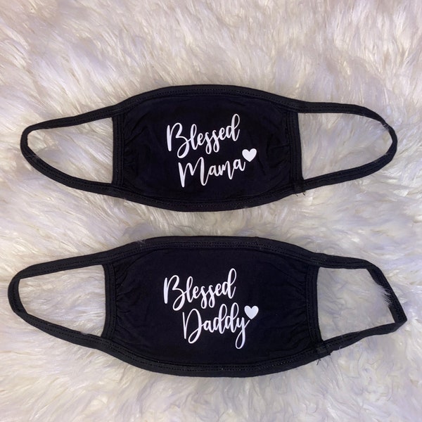 Baby Shower Face Mask Etsy