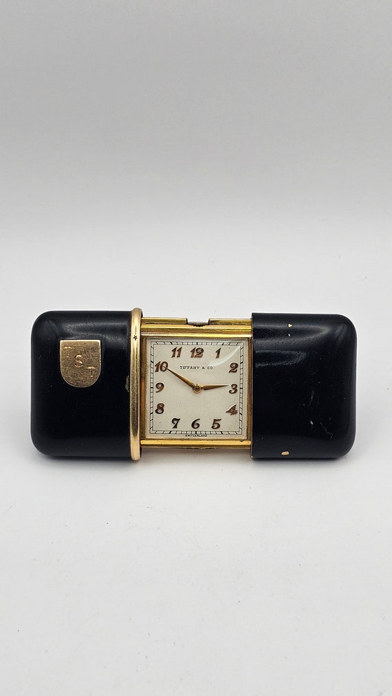 Incredibly Rare Tiffany and Co Travel watch Mecha… - image 5