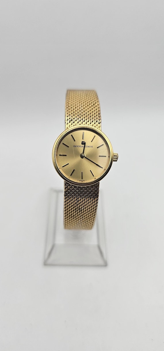 超特価激安の商品をすべて A 1-42 CAL WINDING, Hand Watch Geneve Universal Ladies, Rare 時計