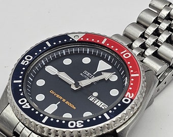 SEIKO 7S26-0020 SKX175 Automatic PEPSI Men's Diver's Watch