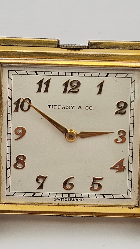Incredibly Rare Tiffany and Co Travel watch Mecha… - image 3