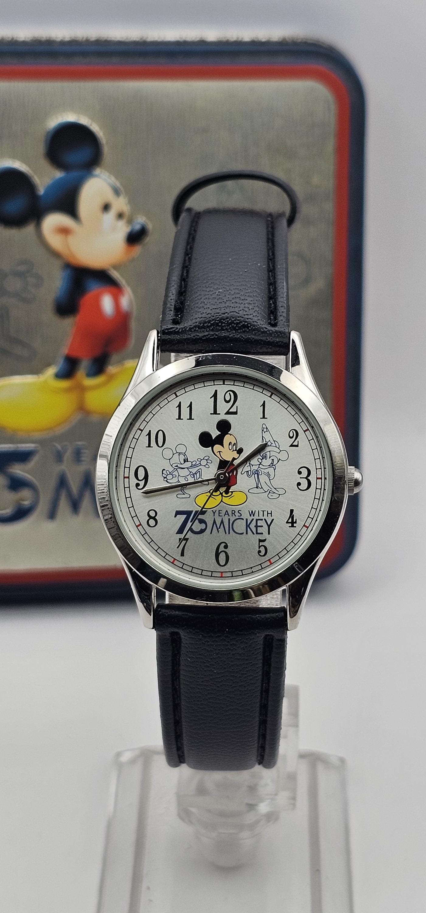 Mickey Mouse Anniversary Clock - Etsy