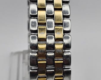 Ultra Rare & Vintage SEIKO Day Date 2 Tone Gold and Silver Watch