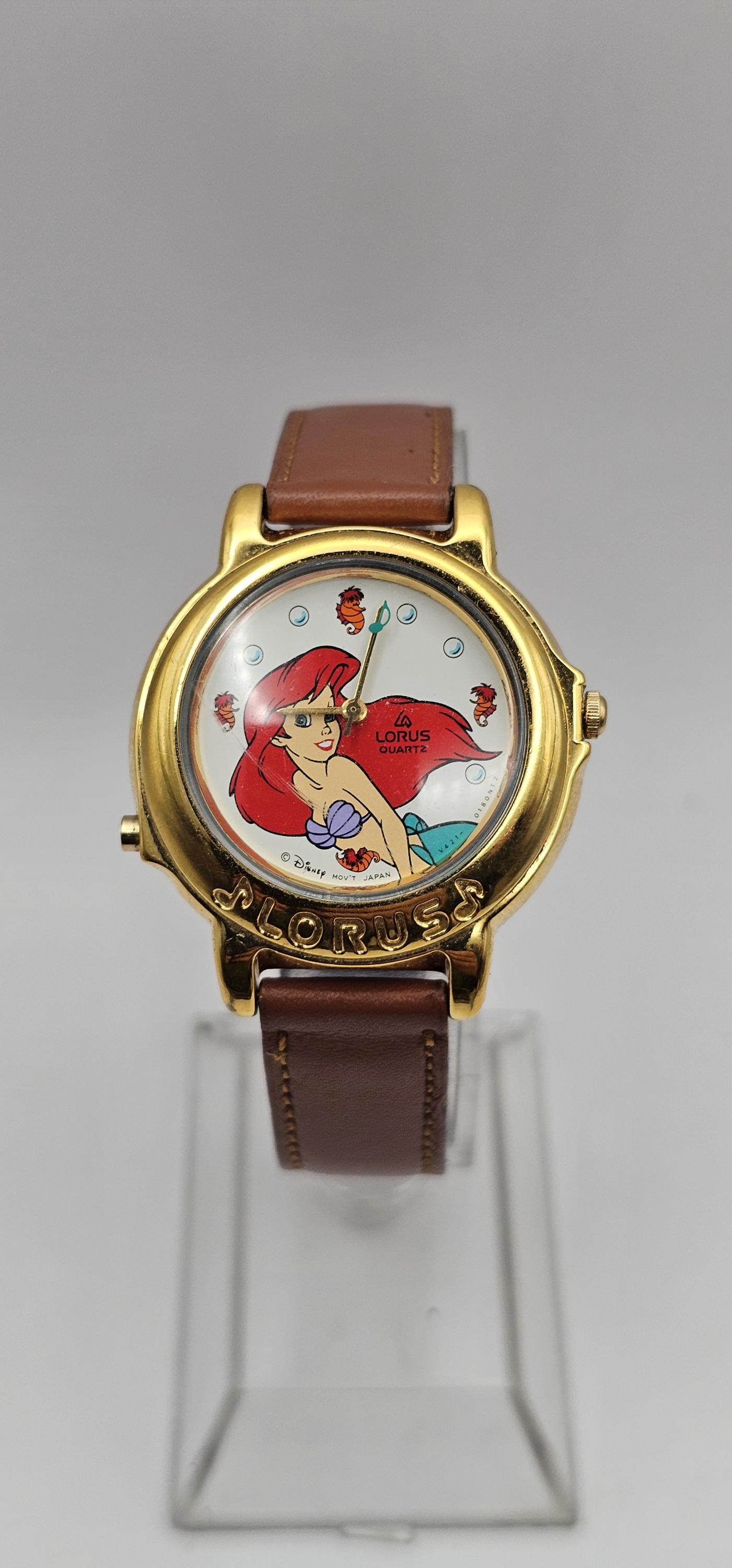 Disney Little Mermaid Limited Edition Watch 334/2500 Fairy Tale Collection Disney Store, Little Mermaid, 1990s, Bubble Wristwatch  main image 3