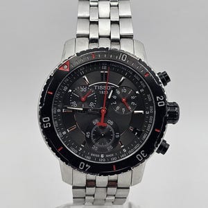 Tissot 1853 Prs 200 Chronograph Ref T067417a Stainless Steel Watch