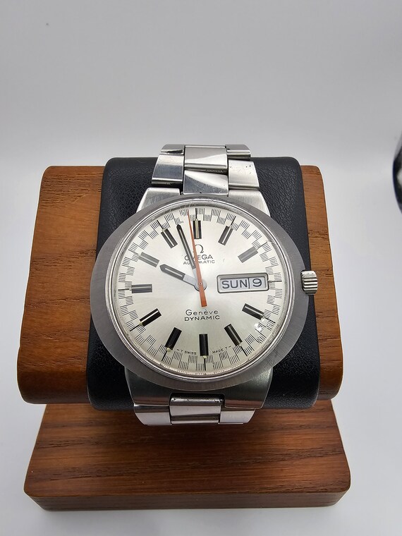 Vintage Omega Geneve Dynamic racing Dial Men Wristwat… - Gem