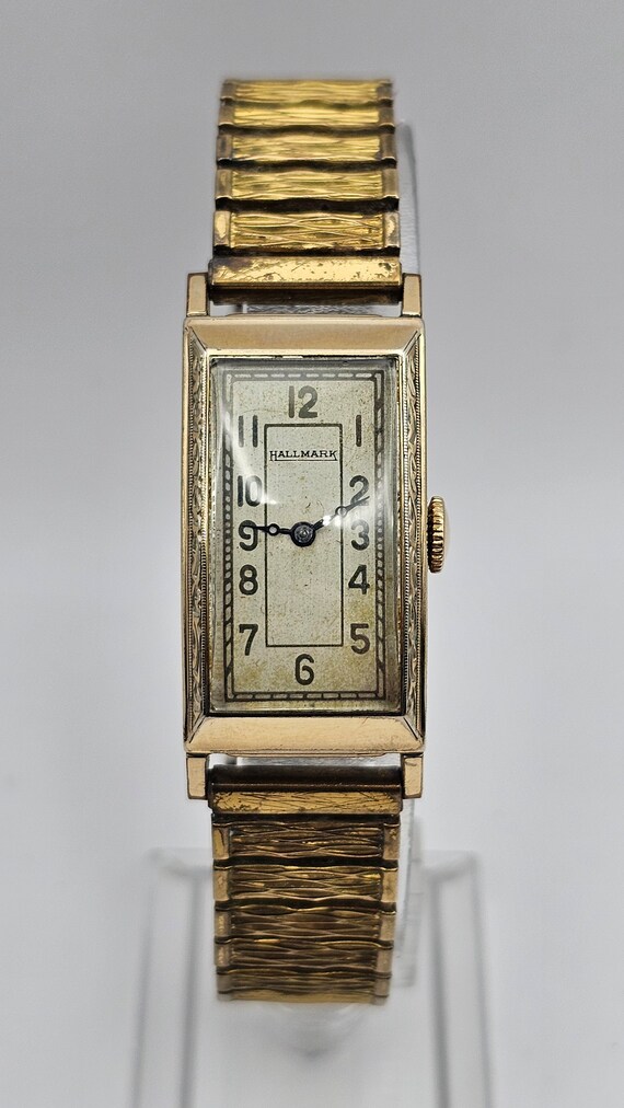 Montre Tank Art Déco Vintage - Marque Gété, Unisexe - Occasion à Voir (état Non Précisé)