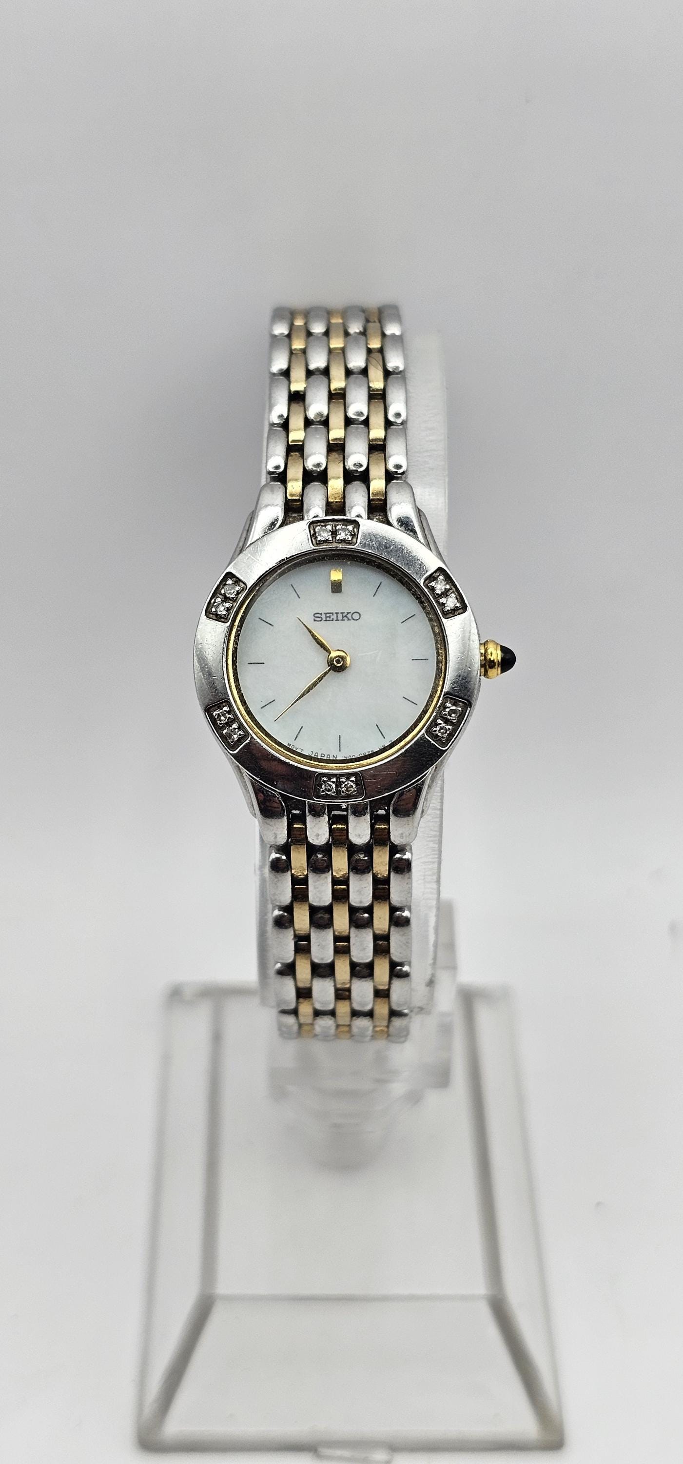 Vintage Seiko Women\'s Watch 1n00-1c80 Seiko 1n00 - Etsy main image 2