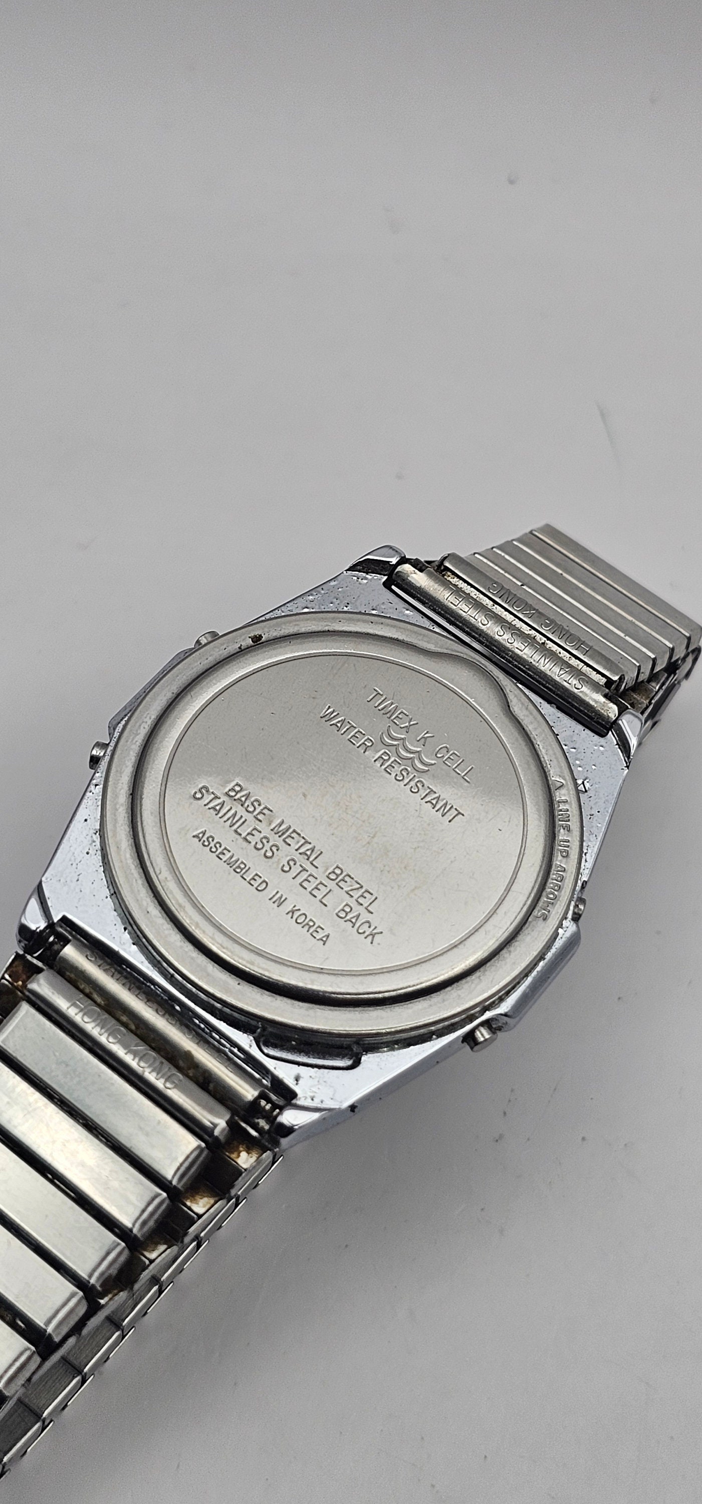 中古のヴィンテージ超レア Timex デジタル クロノ タイマー クォーツ 