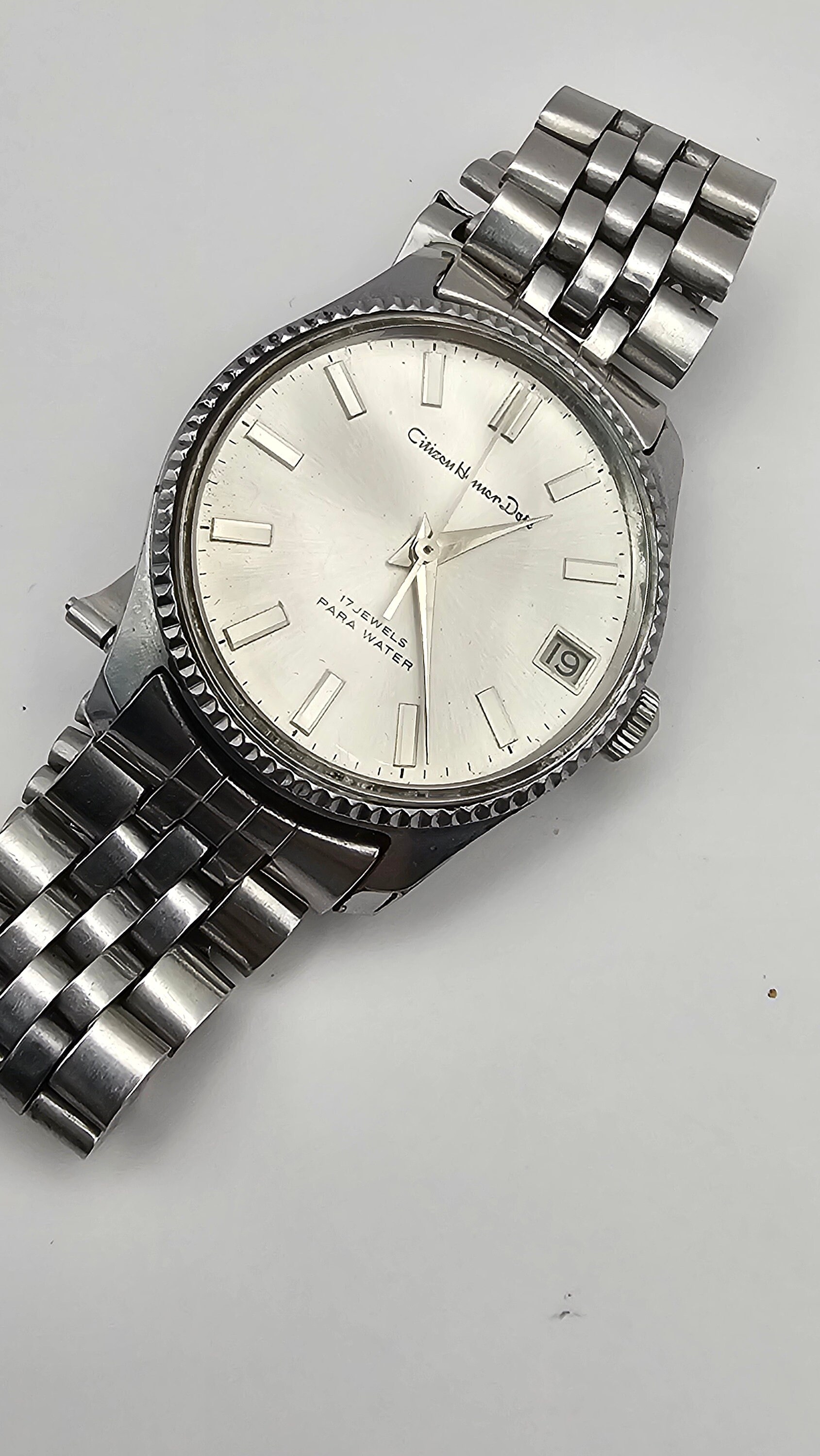 Rare Japan Wristwatch Citizen Homer Date Para Water 17 Jewels - Etsy