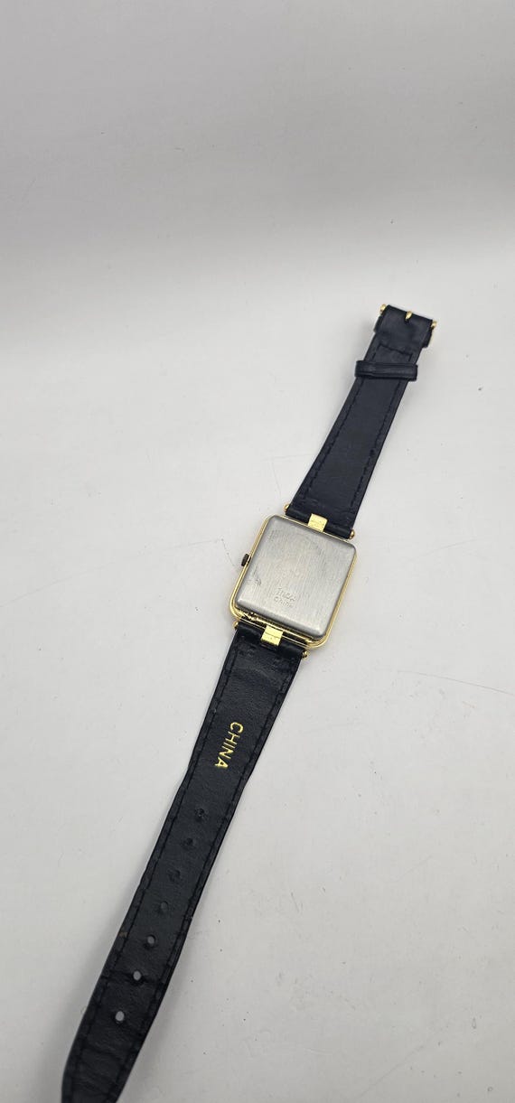 Montre Vintage Femme - Cadran Bleu 40mm Boîtier Argent - Fonctionne (pile Neuve)