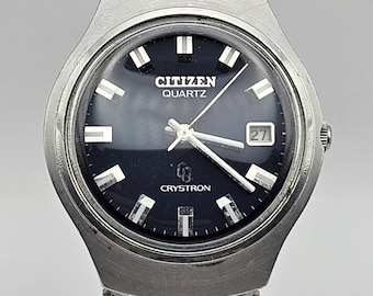 1997 Vintage Fossil Blue BQ-9182 Mens Wristwatch Date  display picture 2
