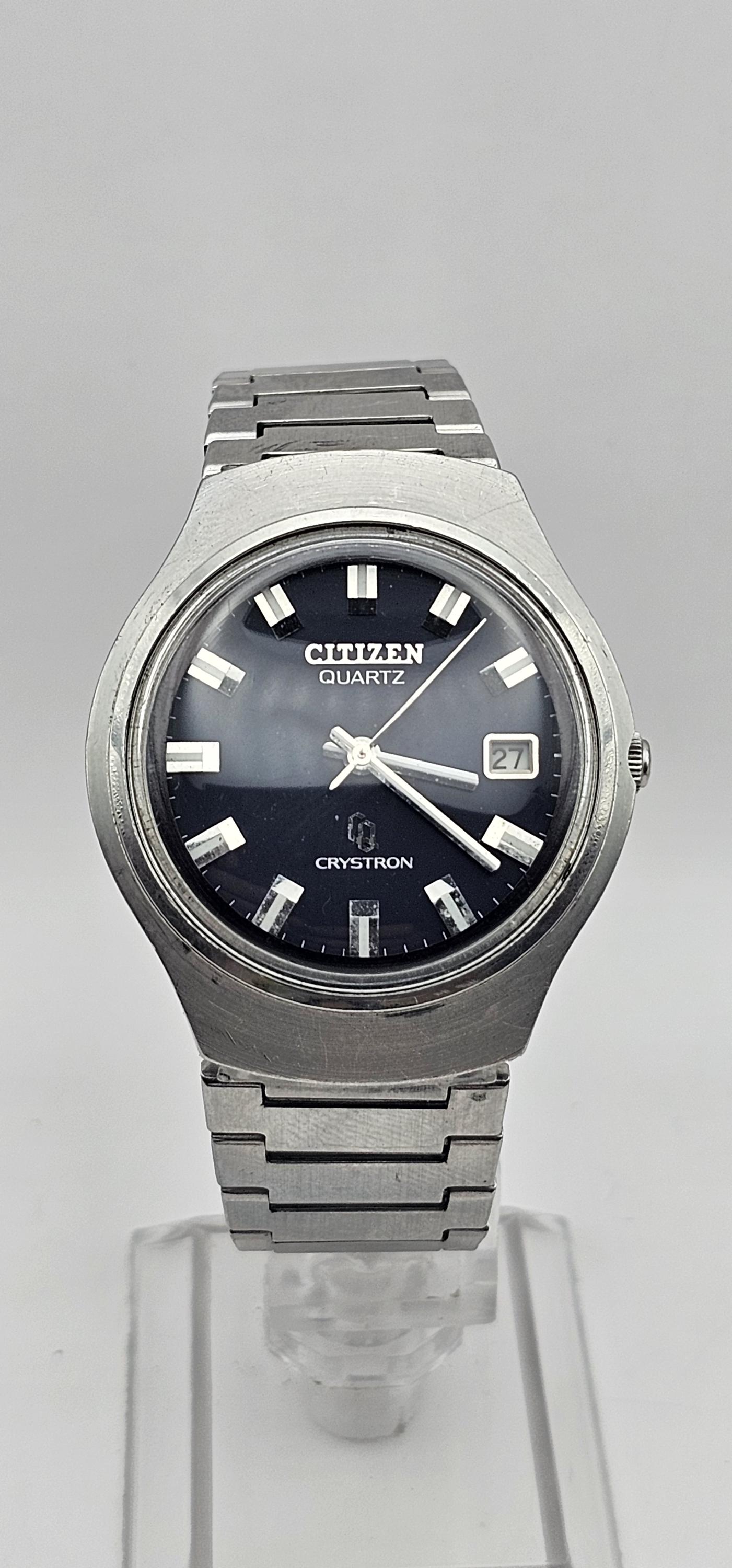 Citizen Quartz Crystron Citizen Crystron Limited Edition Vintage