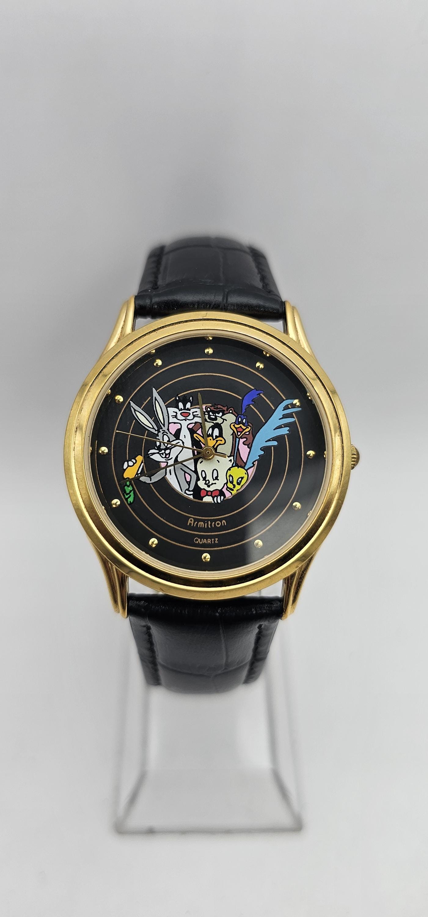 1990 90s Vintage Silvester & Tweety Armitron Quartz Watch Looney Tunes 1997 VINTAGE Armitron Tweety Watch. | Mercari main image 3