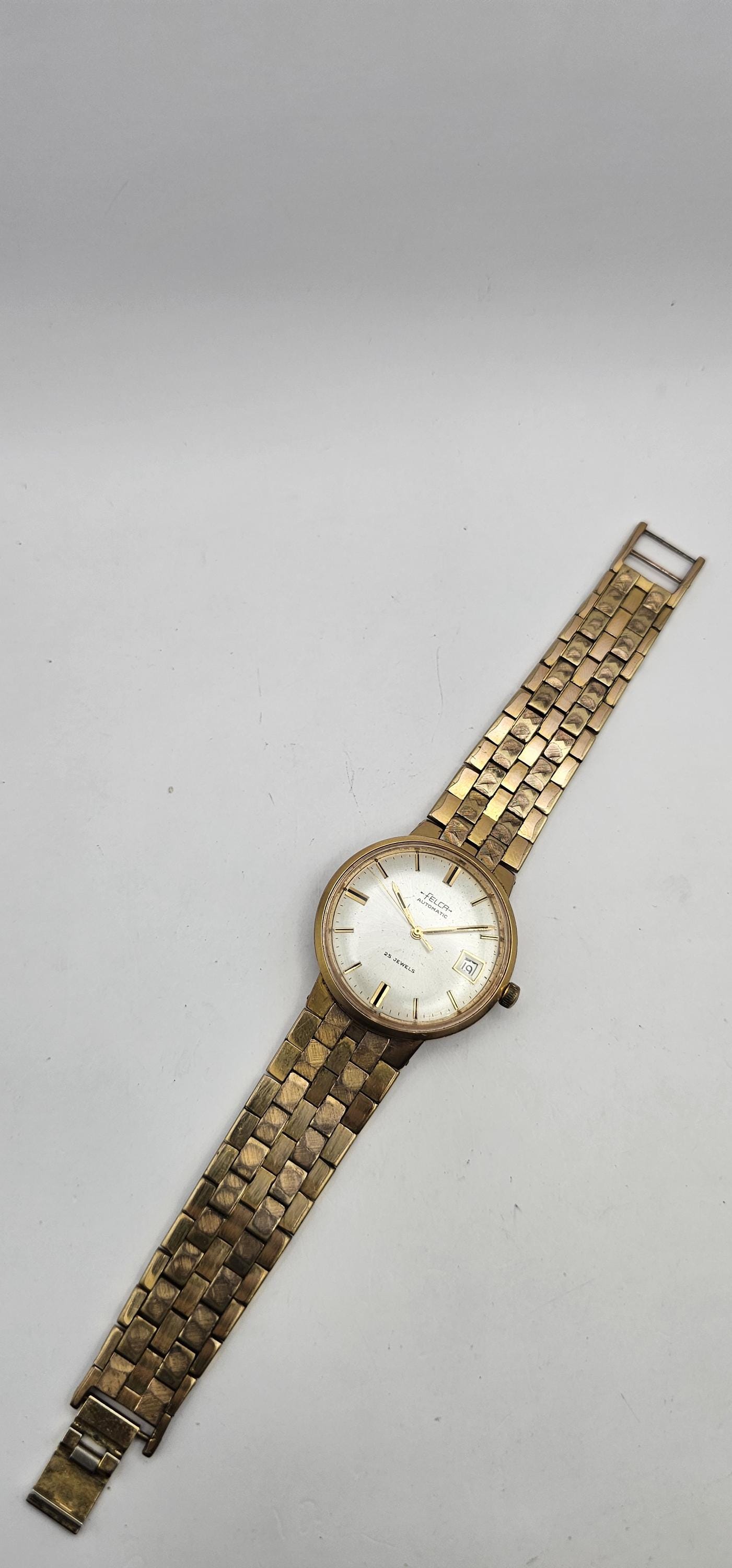A Vintage Felca Automatic Mens Swiss Made Watch,34mm Automatic