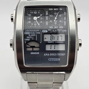 Citizen Ana Digi Temp Watch - Etsy