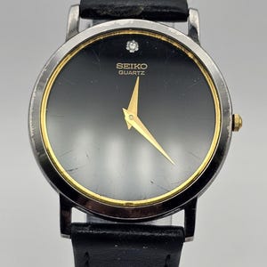 Vintage Seiko Mens Quartz Watch 5Y94-8029, Bkack Dial  display picture 2
