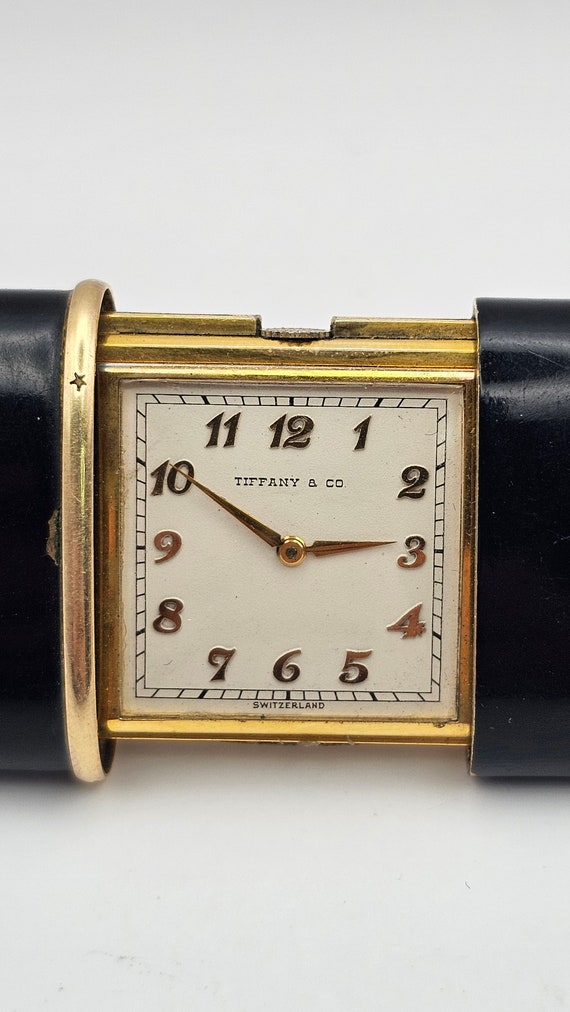 Incredibly Rare Tiffany and Co Travel watch Mecha… - image 2