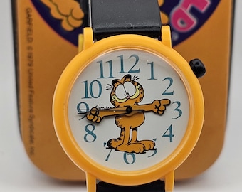 【希少】ガーフィールド★Armitron 時計 新ベルト 新電池 ヴィンテージ Vintage Armitron Collectibles Garfield Armstrong Quartz Wrist