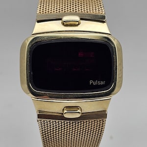 Pulsar Led Watch - Etsy