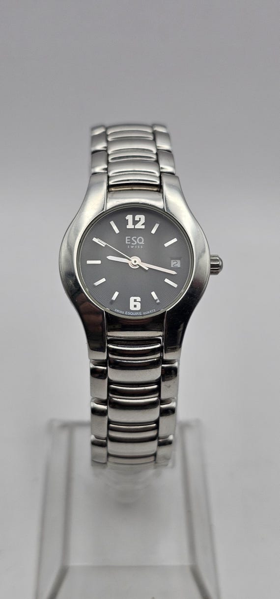 Beautiful ESQ by Movado Swiss Ladies Watch, Silvrer Tone  display picture 1