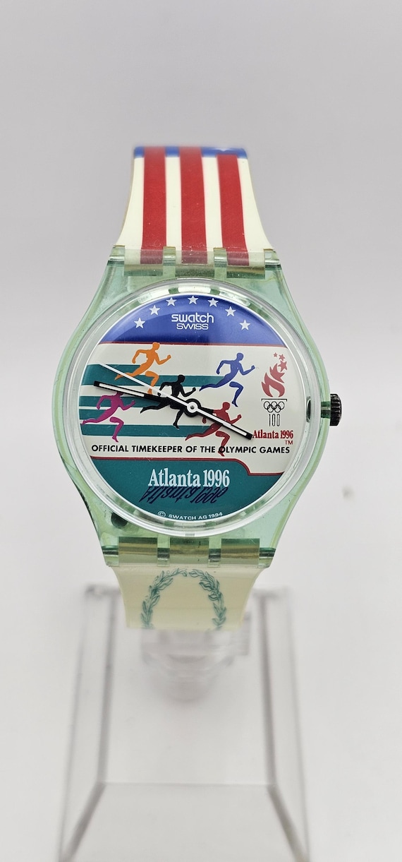Collectible Swatch 1996 Olympics Specials ATLANTA LAURELS GZ145