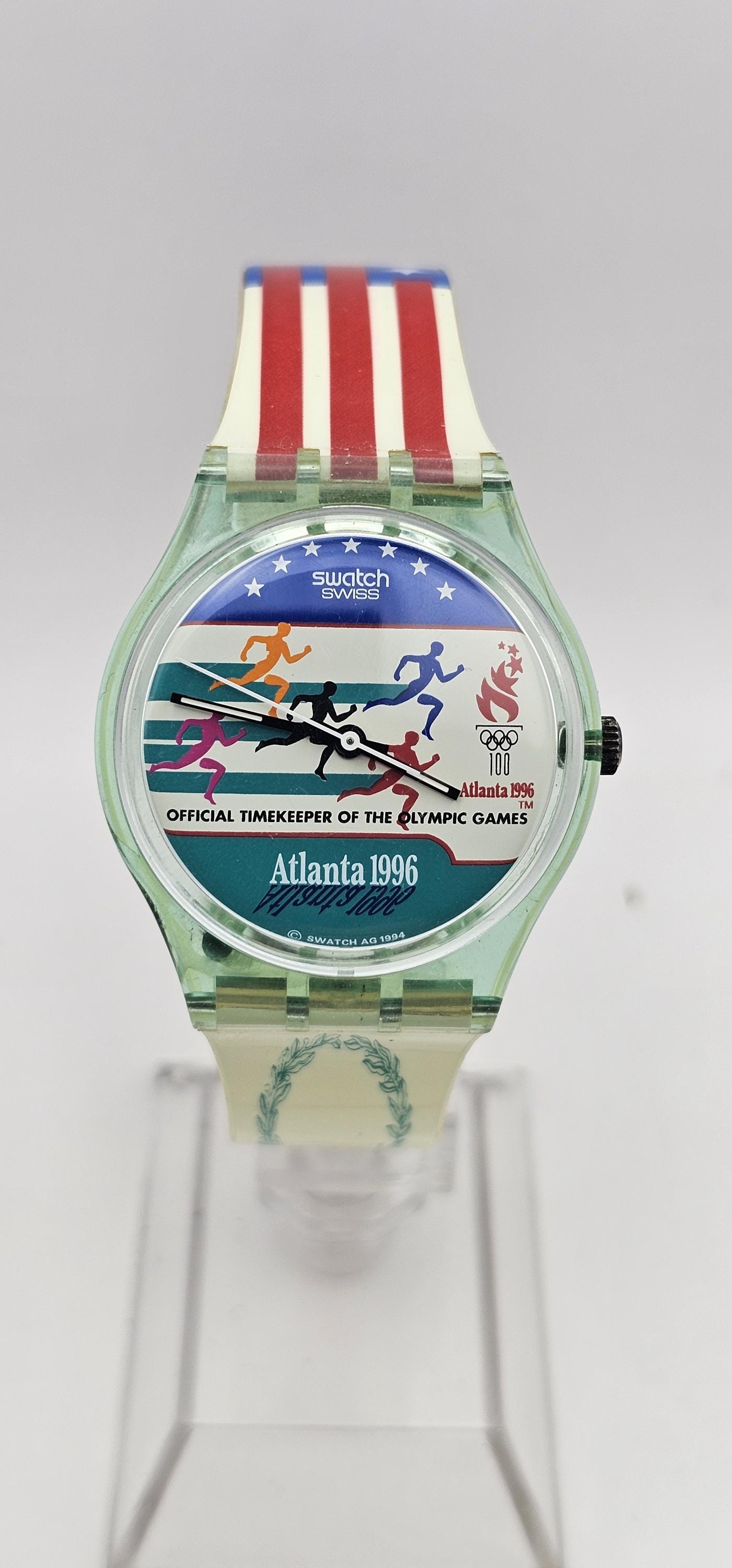 SWATCH アトランタ 1996 オリンピック 限定 腕時計★リオ・東京 SWATCH アトランタ 1996 オリンピック 限定 腕時計☆リオ・東京 【公式
