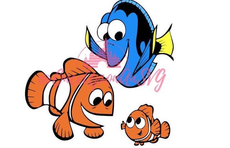 Download Finding Nemo SVG Disney Cricut Silhouette Cut File | Etsy
