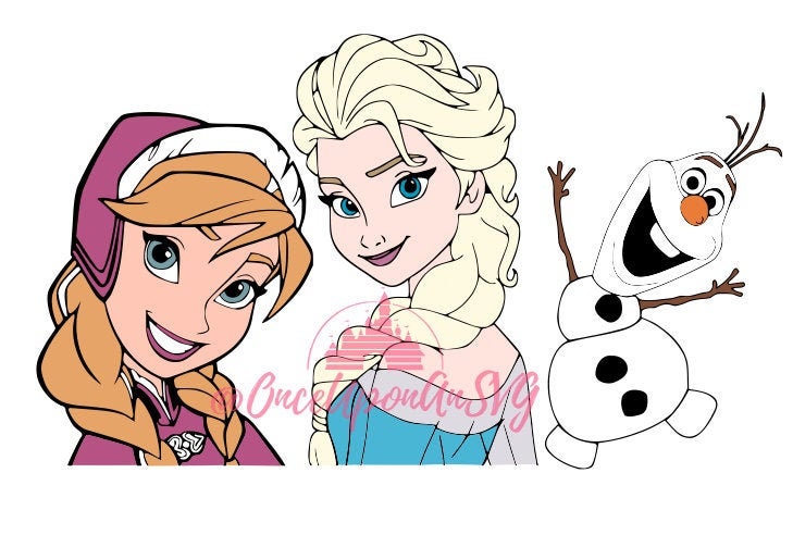 Download Frozen Svg Elsa Svg Anna Svg Olaf Svg Disney Cricut Etsy