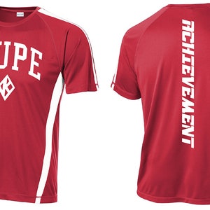 Nupe K Diamond 2-Tone Kappa Alpha Psi Acievement 1911 Fraternity Short Sleeve T-Shirt | 100% Polyester Dry-Fit Moisture-Wicking