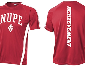 Nupe K Diamond 2-Tone Kappa Alpha Psi Acievement 1911 Fraternity Short Sleeve T-Shirt | 100% Polyester Dry-Fit Moisture-Wicking