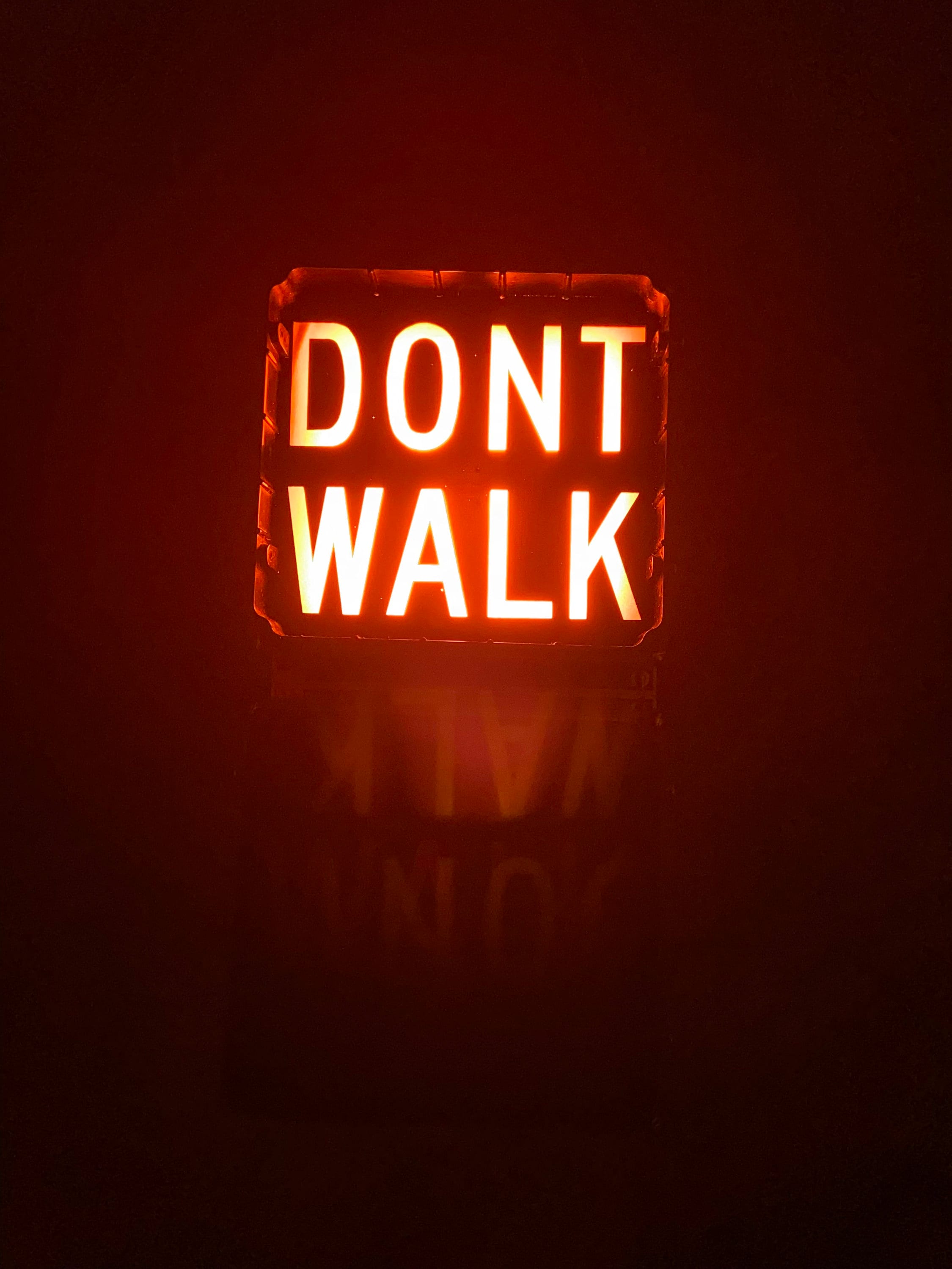 Vintage Walk, Don't Walk Traffic Pedestrian Sign Light. - Etsy