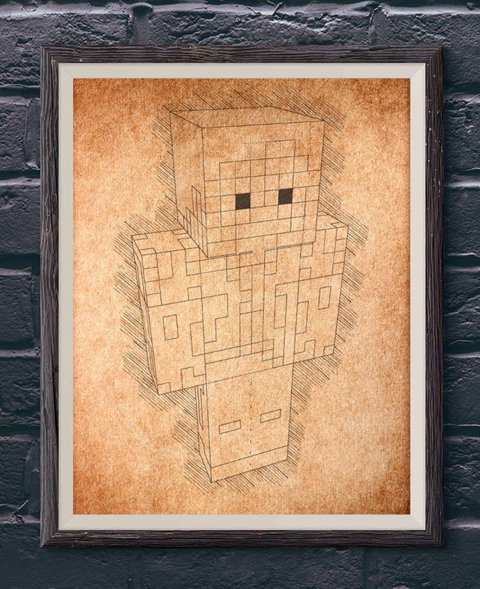 Minecraft Steve - Etsy