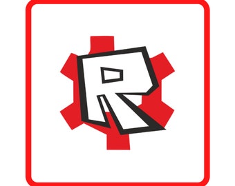 Roblox Logo Etsy - roblox logo stencil