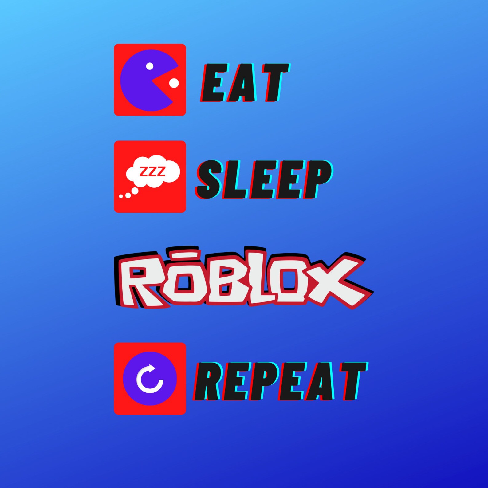 Roblox repeat. Надпись роблокса. Roblox repeat. Roblox repeat. Eat sleep shoot repeat.