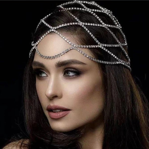 rhinestone headpiece