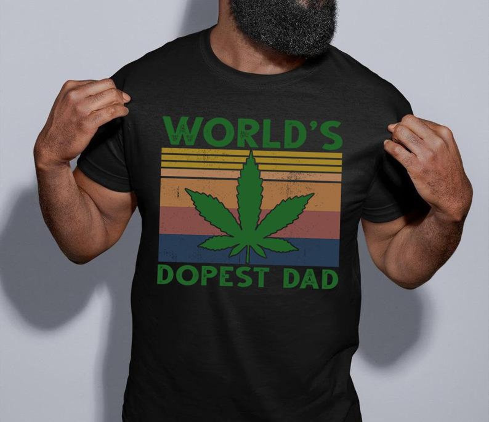 worlds dopest dad tshirt